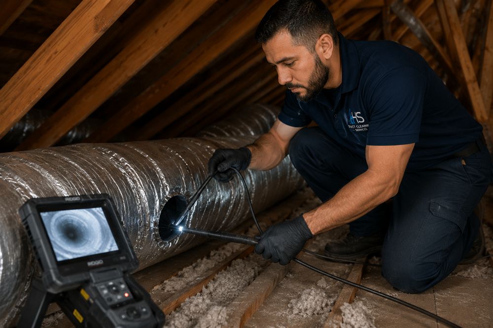 Commercial HVAC cleaning